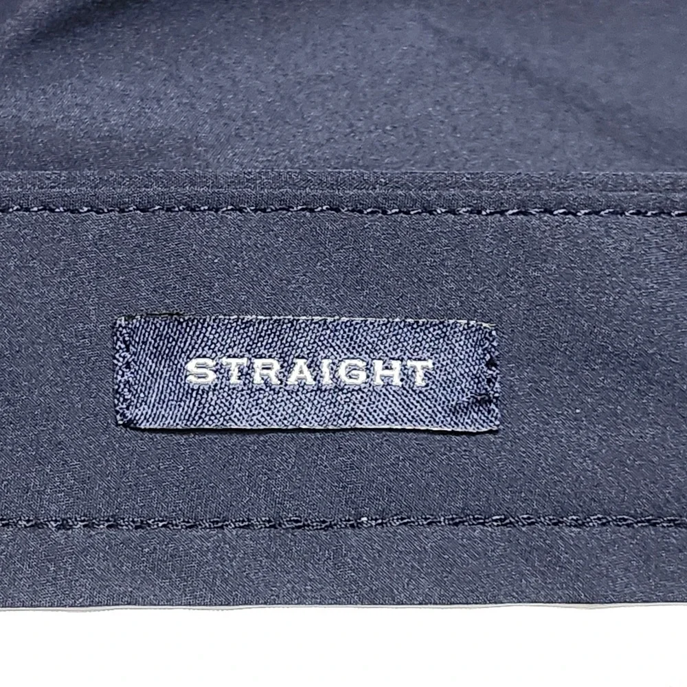 J Crew Flex Chino Pants Mens 34x34 Lightweight Straight Fit Navy Blue W34 L34 J.